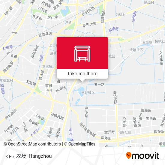 乔司农场 map