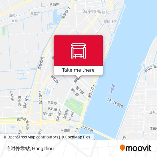 临时停靠站 map