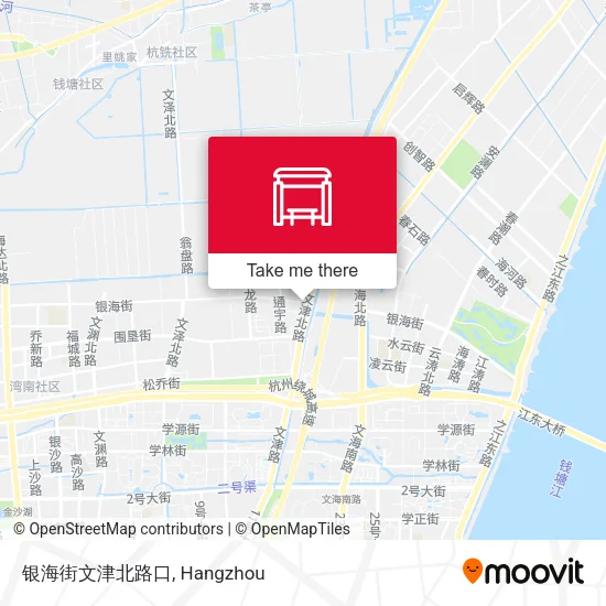 银海街文津北路口 map