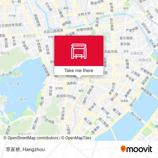 章家桥 map