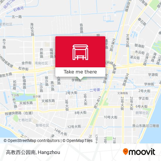 高教西公园南 map