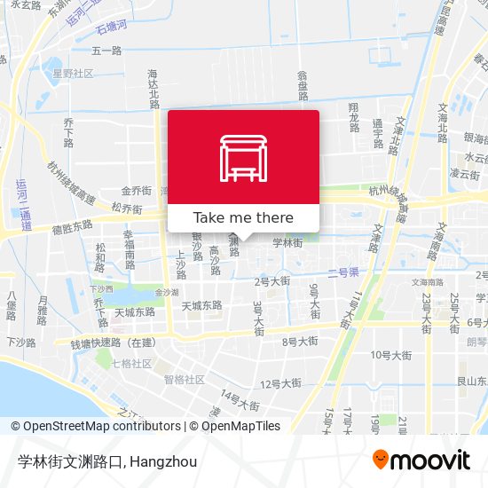学林街文渊路口 map