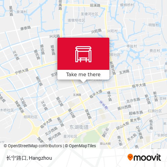 长宁路口 map