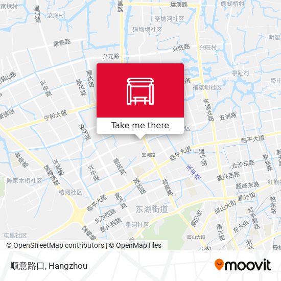 顺意路口 map