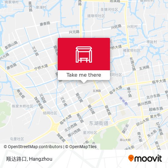 顺达路口 map