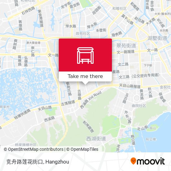 竞舟路莲花街口 map