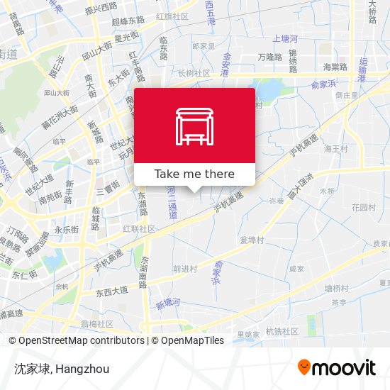 沈家埭 map