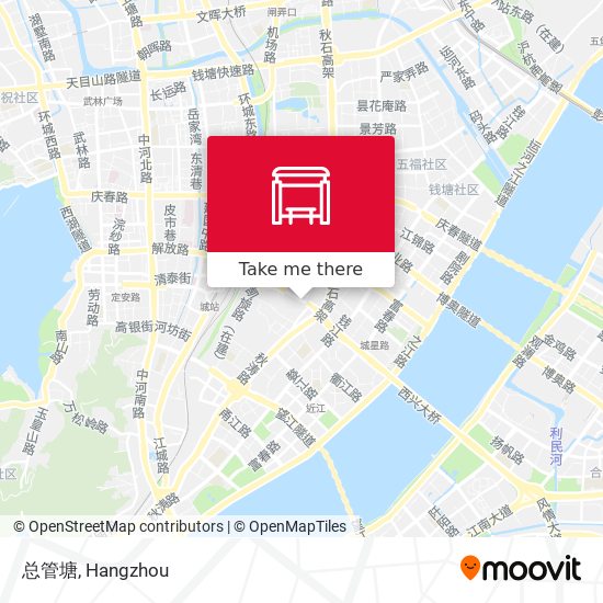 总管塘 map