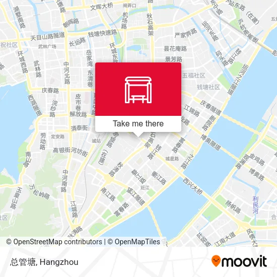 总管塘 map