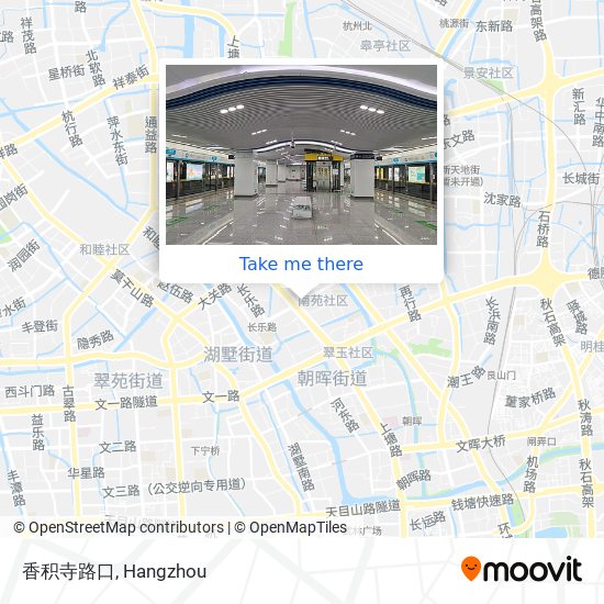 香积寺路口 map