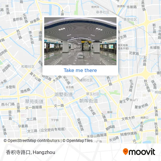 香积寺路口 map