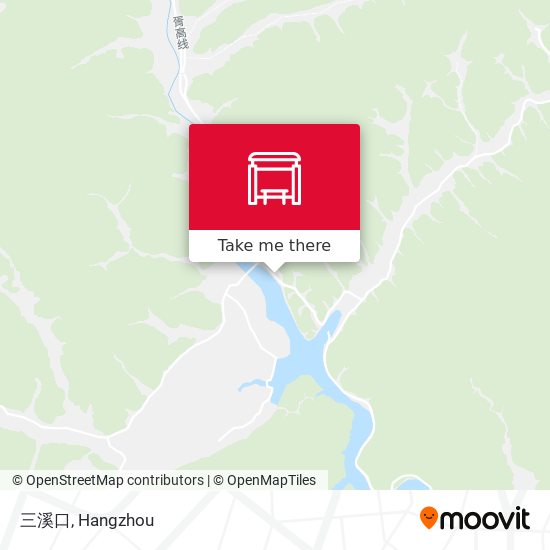 三溪口 map