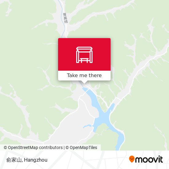 俞家山 map