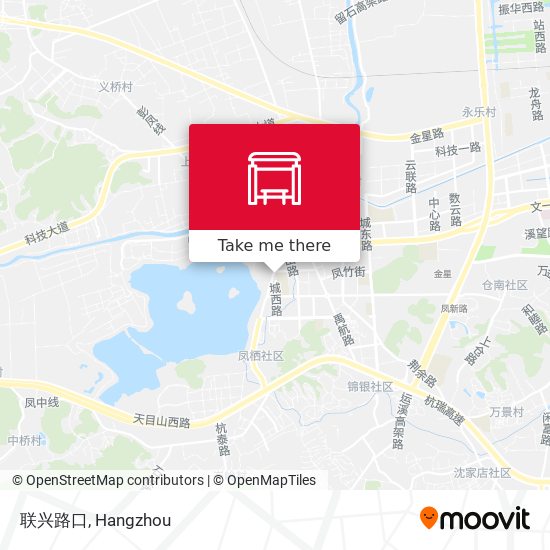 联兴路口 map