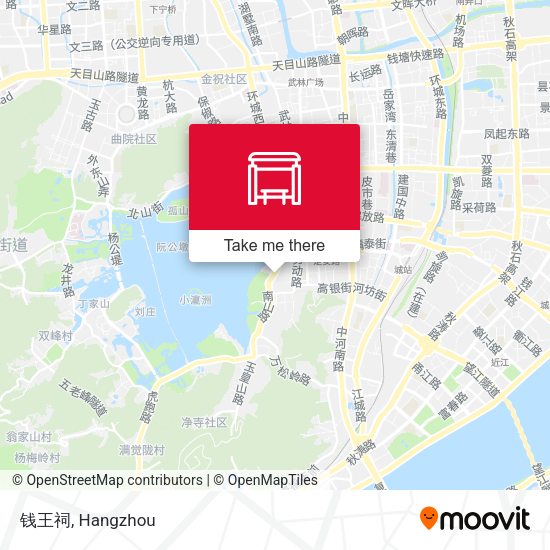 钱王祠 map