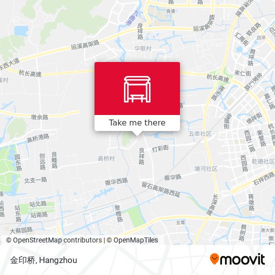 金印桥 map