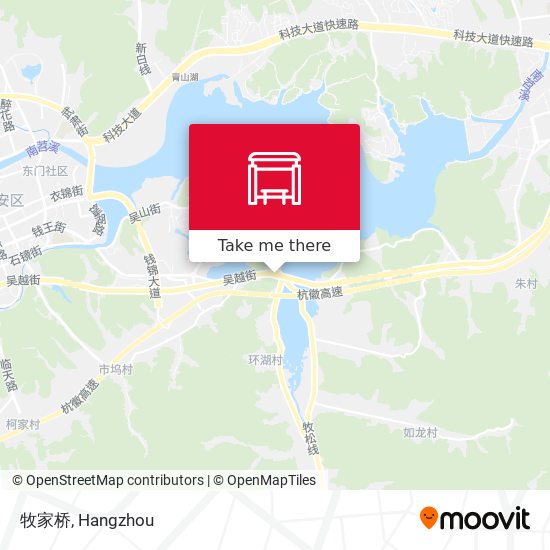 牧家桥 map