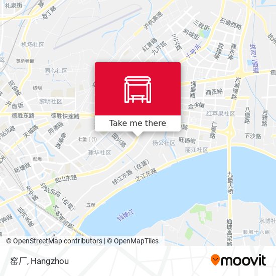 窑厂 map
