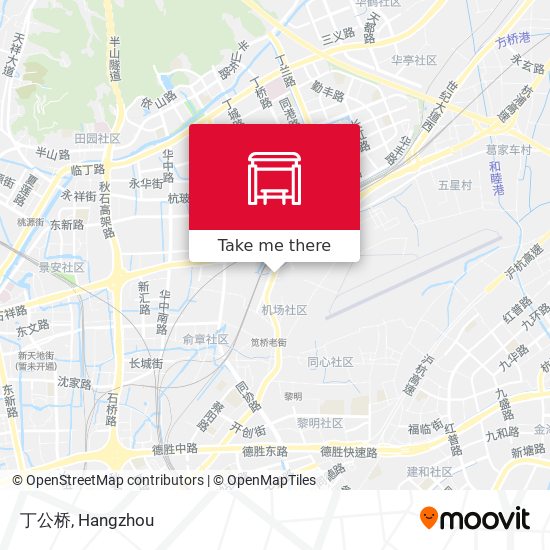丁公桥 map