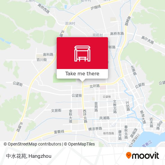 中水花苑 map
