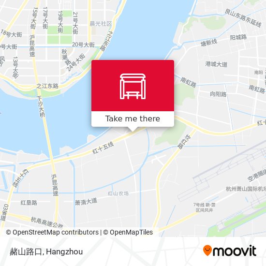 赭山路口 map