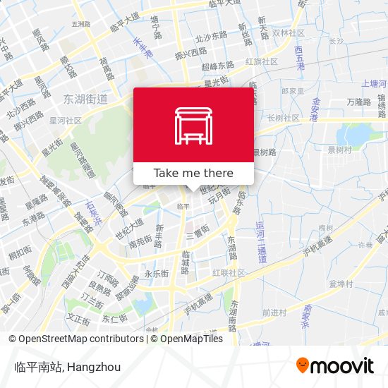 临平南站 map