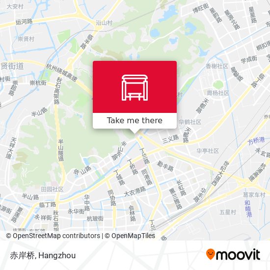 赤岸桥 map