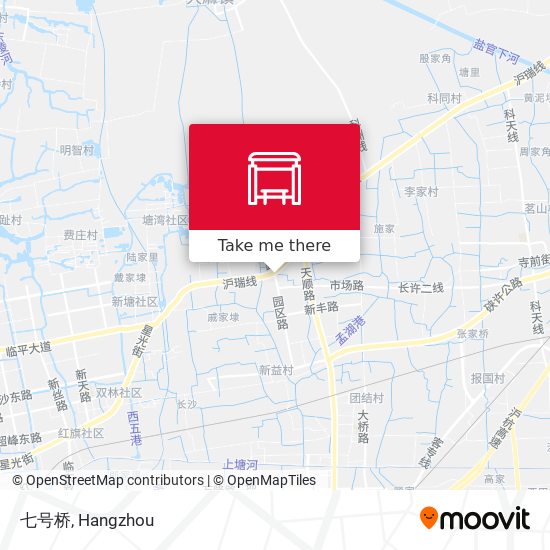 七号桥 map