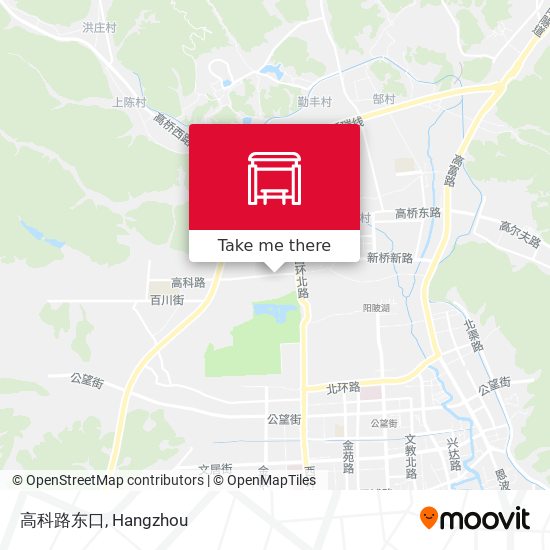 高科路东口 map