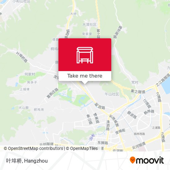 叶埠桥 map