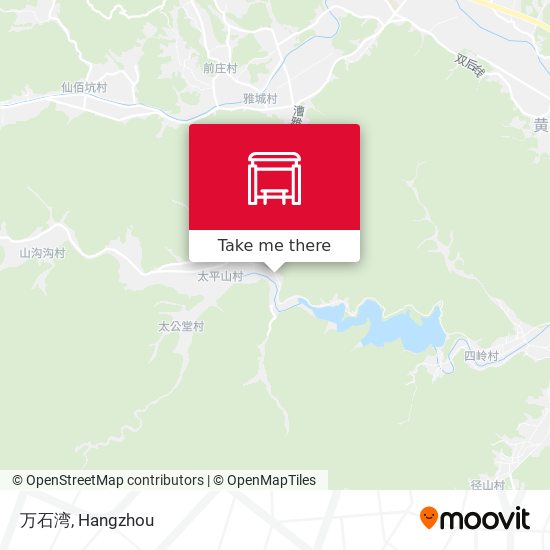 万石湾 map