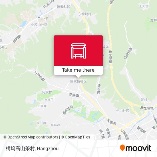 桐坞高山茶村 map