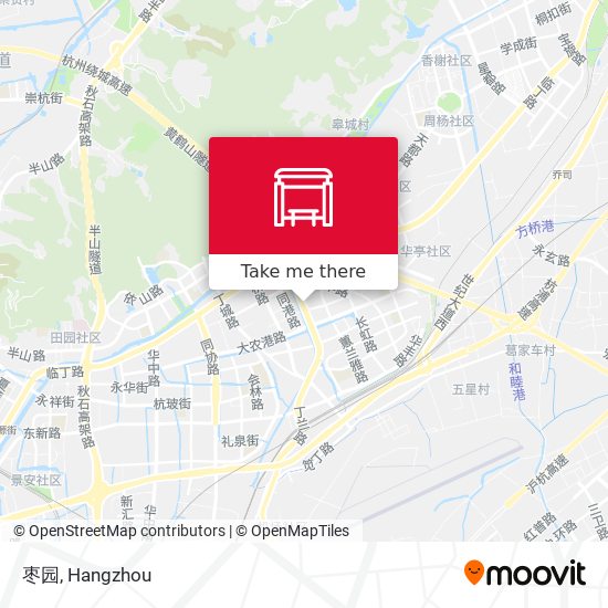 枣园 map