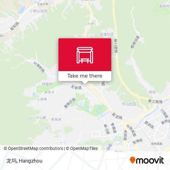 龙坞 map