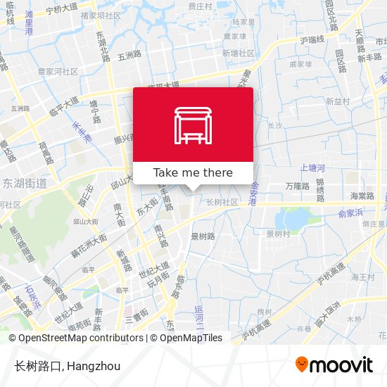 长树路口 map