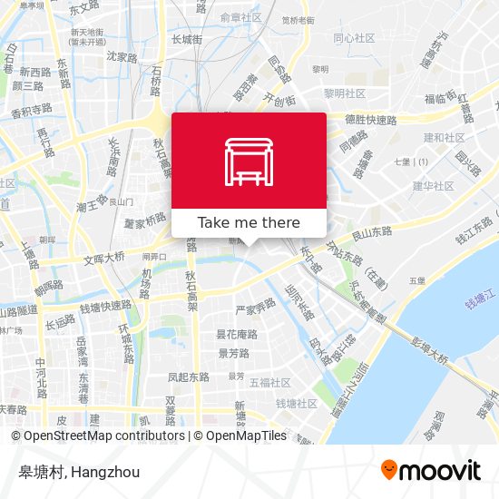 皋塘村 map