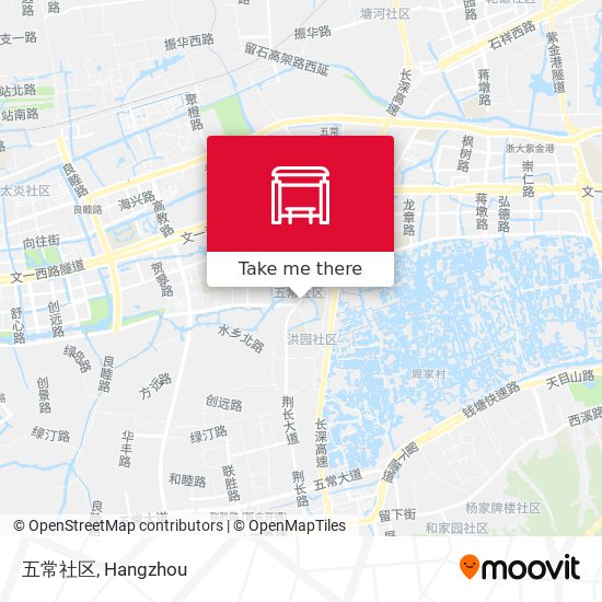 五常社区 map