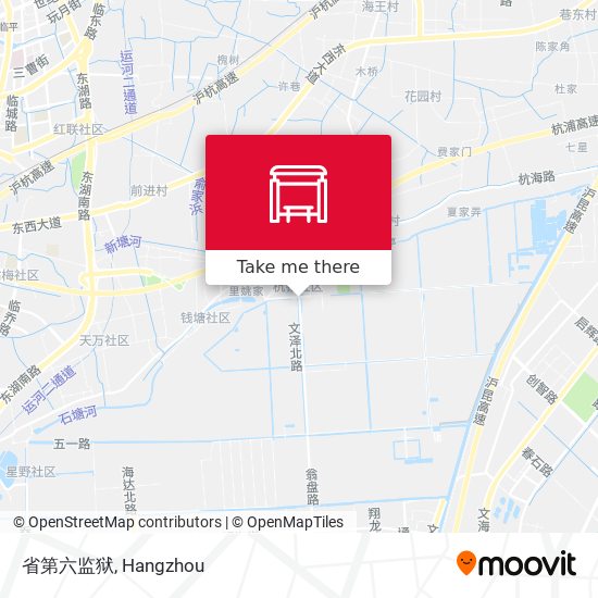 省第六监狱 map