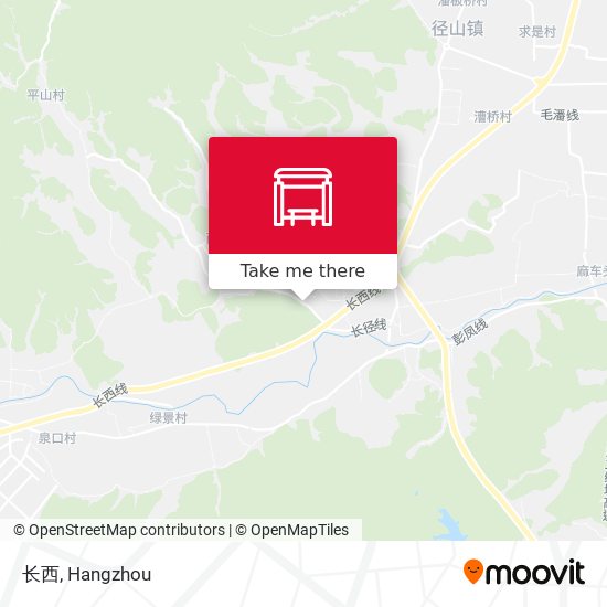 长西 map