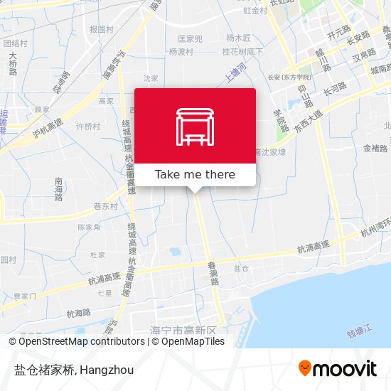盐仓禇家桥 map