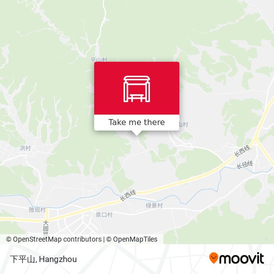 下平山 map