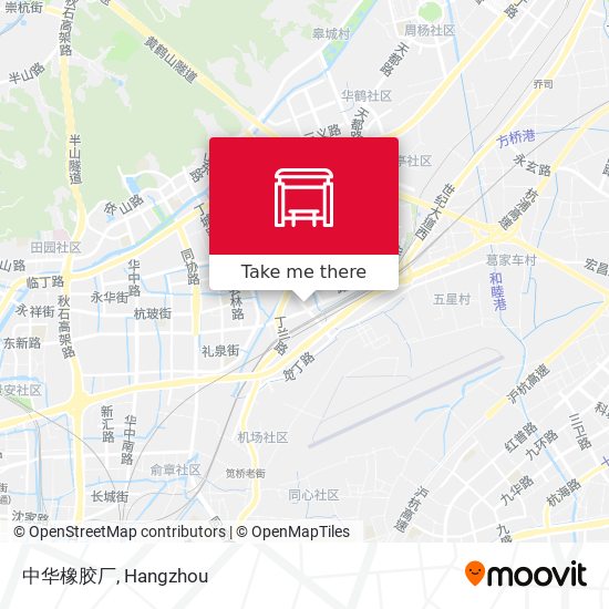中华橡胶厂 map