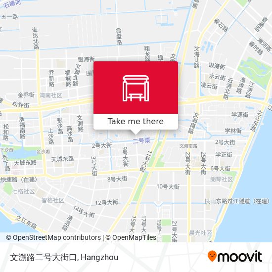 文溯路二号大街口 map