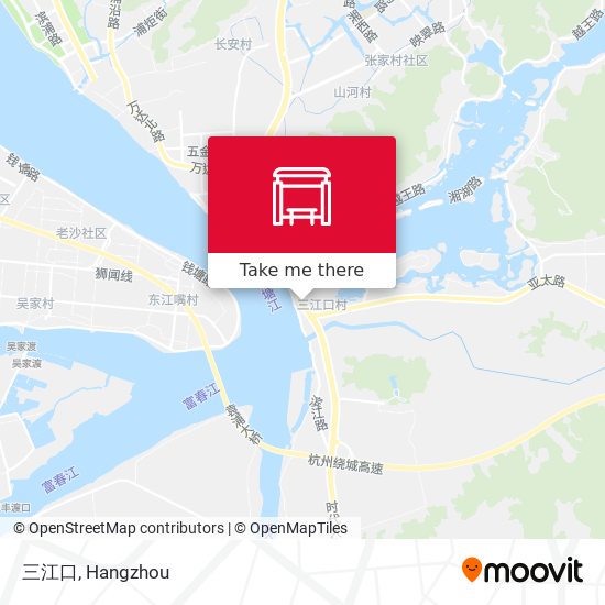 三江口 map