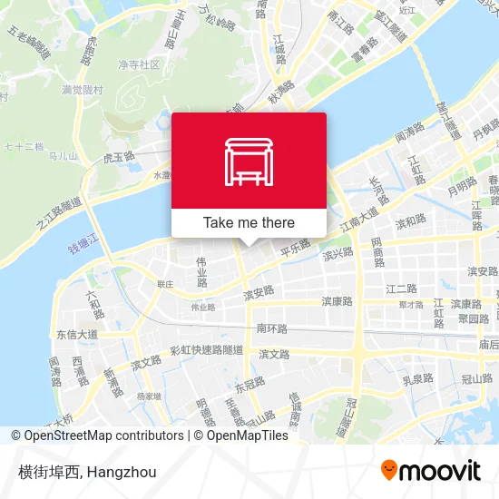 横街埠西 map