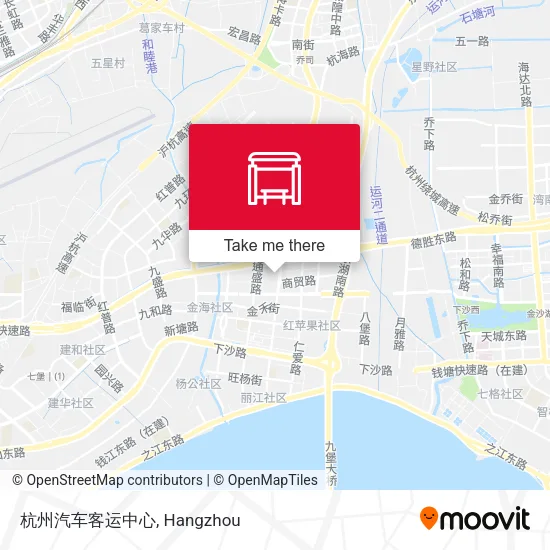 杭州汽车客运中心 map