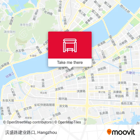 滨盛路建业路口 map