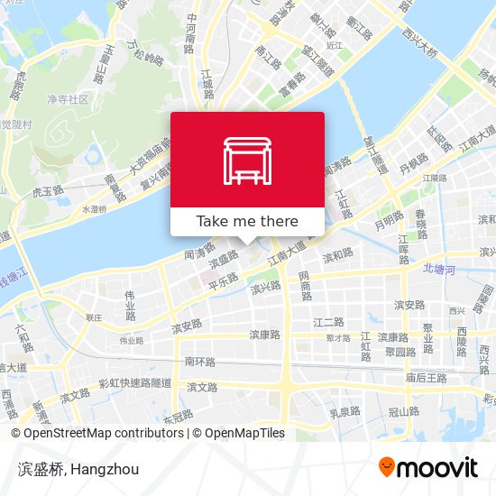 滨盛桥 map