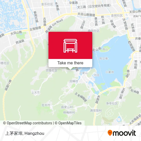 上茅家埠 map