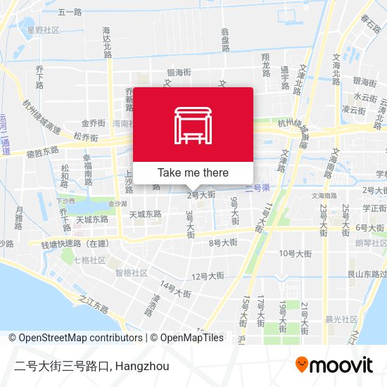 二号大街三号路口 map